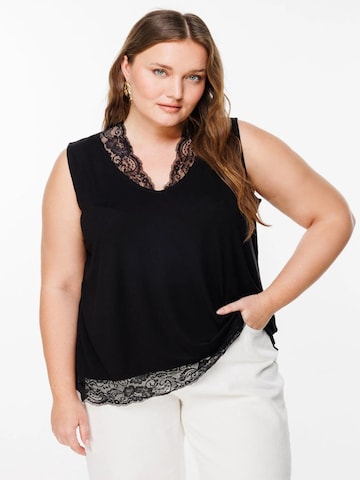 Shape Of You Top in Schwarz