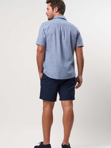 MCS Regular Fit Shirt ' MCBernard ' in Blau