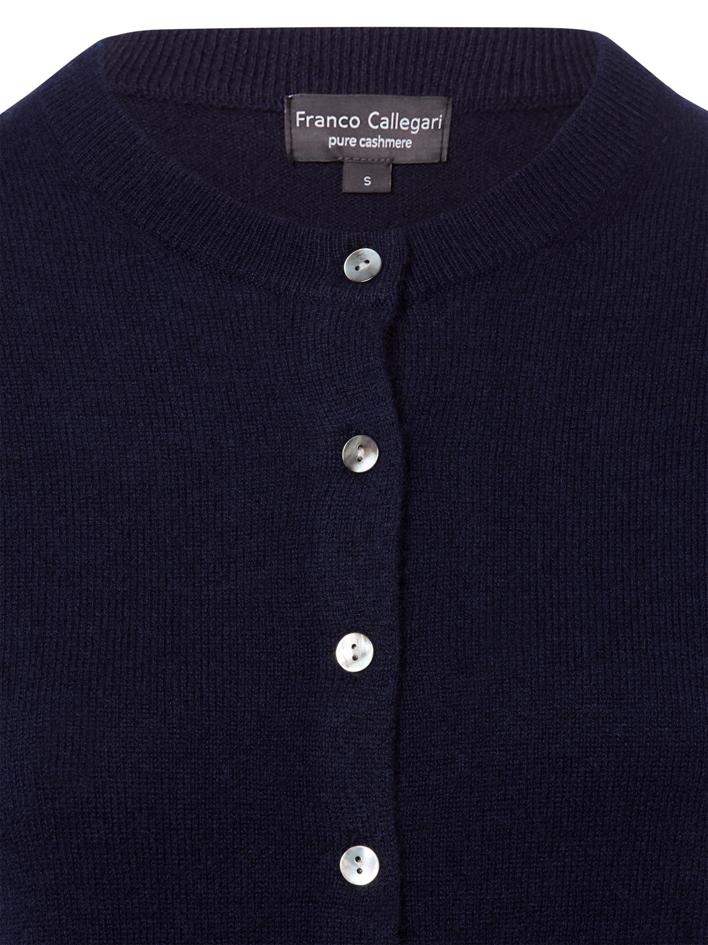 Franco Callegari Strickjacke in Blau