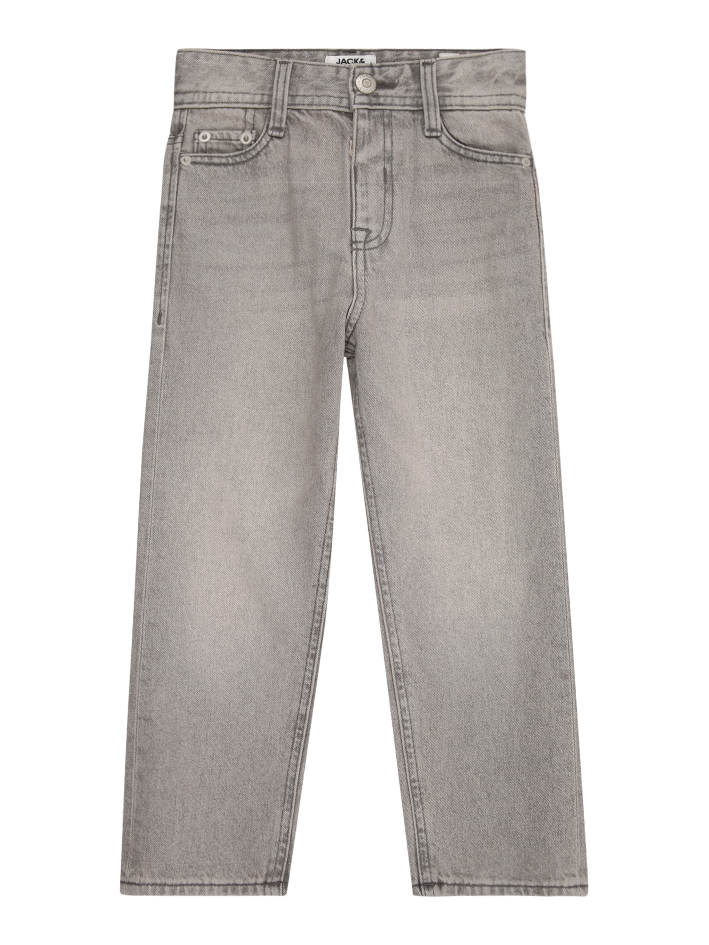 JACK & JONES MINI - Regular Calças de ganga 'JJIChris JJOriginal' em cinzento: frente