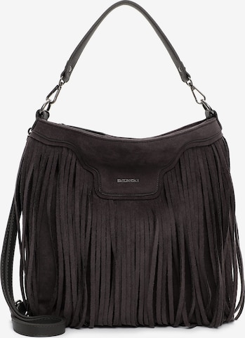 Emily & Noah Pouch 'Hedda' in Grey: front