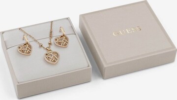 GUESS Jewelry Set in Gold: front