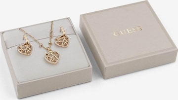 GUESS Jewelry Set in Gold: front