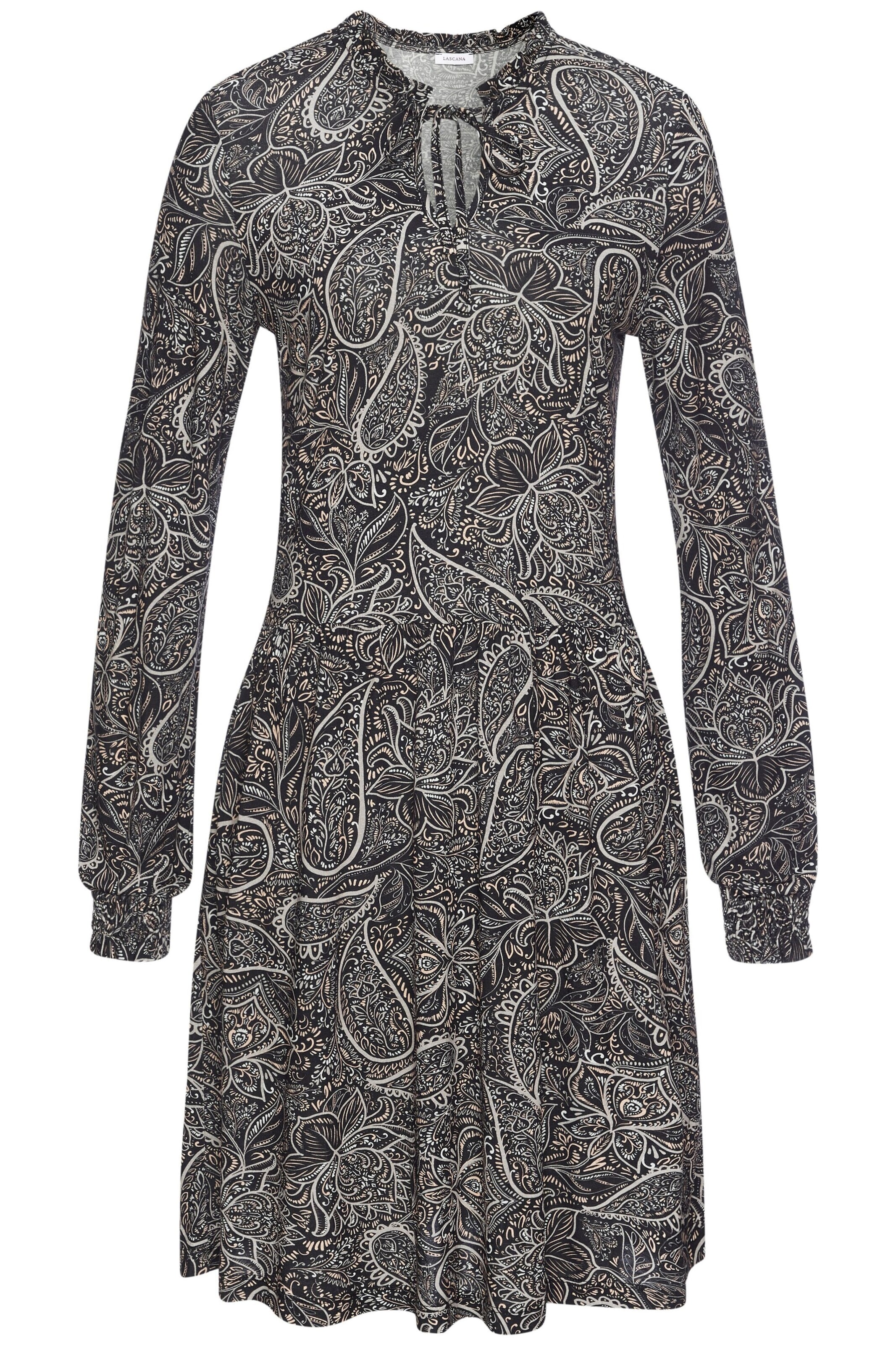 LASCANA Dress in Cream / Black, Item view