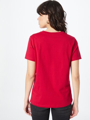TOMMY HILFIGER T-Shirt 'VARISTY' in Rot
