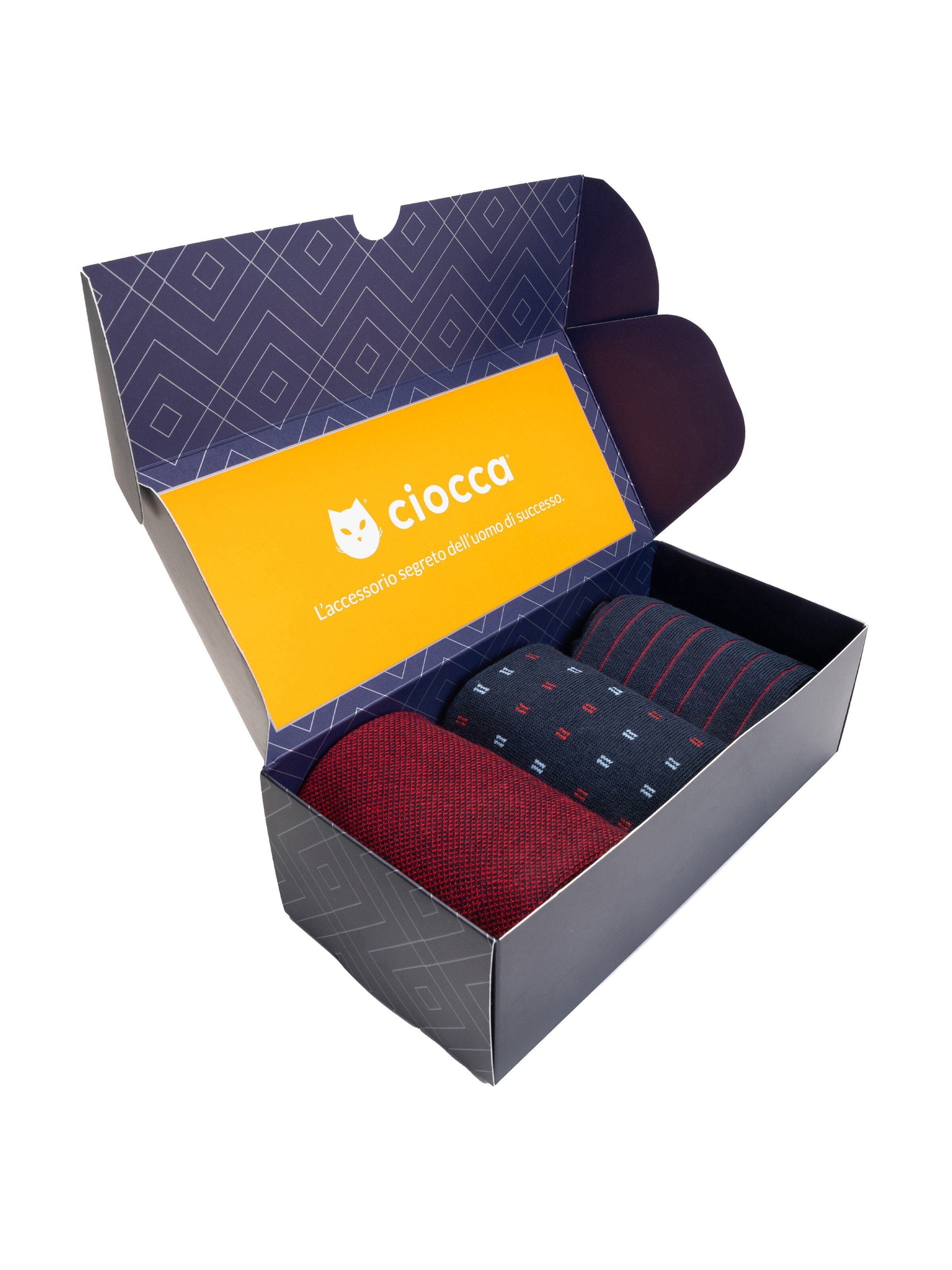Ciocca Sokken 'Gift Box' in Gemengde kleuren