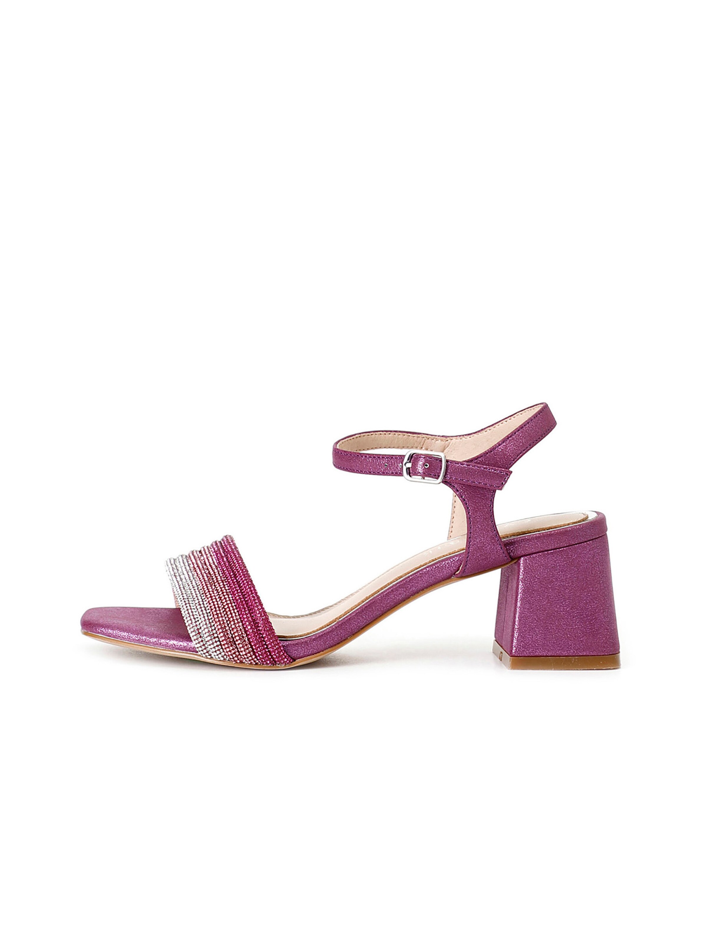 Sandalo di CAFè NOIR in rosa: frontale