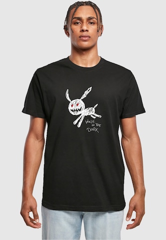 Mister Tee Shirt in Black: front