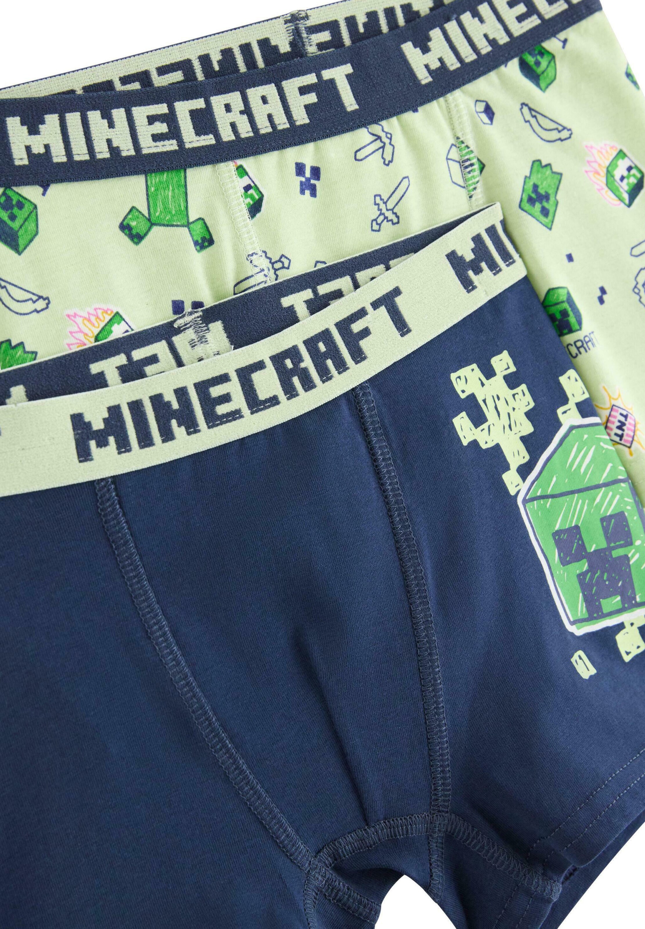 Lindex - Cueca 'Minecraft' em azul