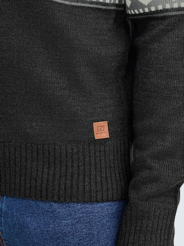 BLEND Strickpullover ' BHNohr ' in Schwarz