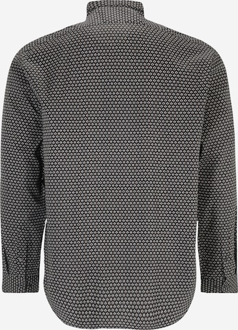 Jack & Jones Plus Regular fit Button Up Shirt 'ARTHUR' in Grey