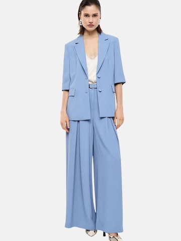 IMPERIAL Regular Pants 'PANTALONE A PALAZZO' in Blue: front
