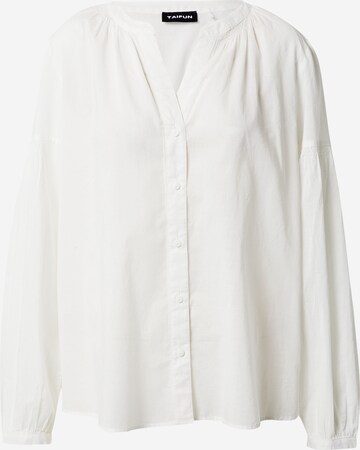 TAIFUN Blouse in White: front