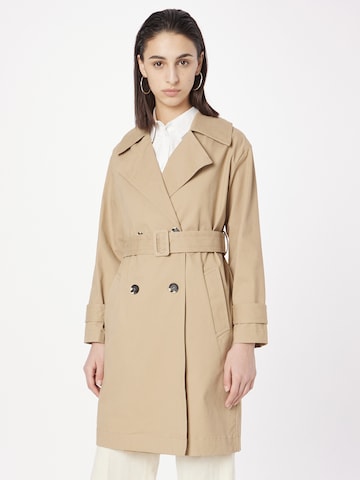 RINO & PELLE Between-Seasons Coat 'Crush' in Beige: front