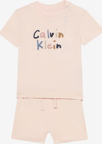 Calvin Klein Jeans Set i rosa: framsida