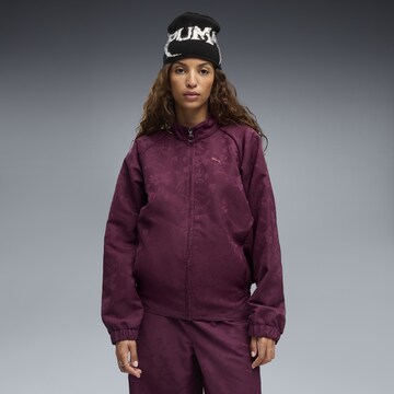 PUMA Sports jacket in Red: front