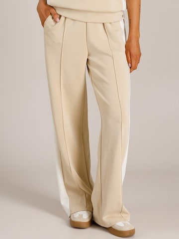 IVY BEAU Regular Trousers 'IVY Beau' in Beige