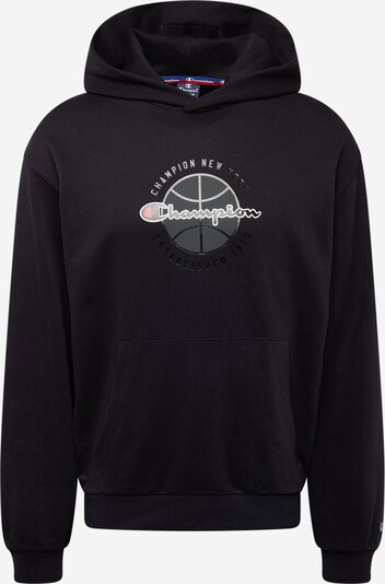 Champion Authentic Athletic Apparel Sweatshirt in Dark grey / Blood red / Black / White, Item view