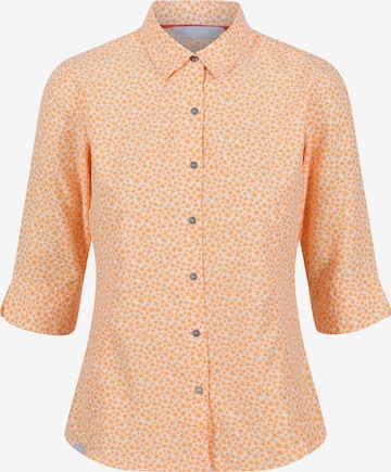 REGATTA Athletic Button Up Shirt 'Nimis IV' in Orange: front