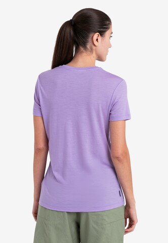 ICEBREAKER Performance Shirt 'Tech Lite III' in Purple