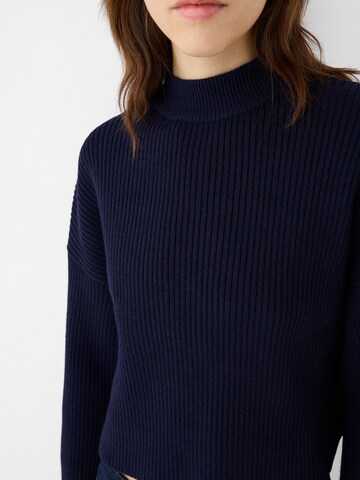 Pull-over Bershka en bleu
