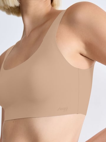 SLOGGI - Bustier Sujetador ' ZERO Feel Core Top ' en beige