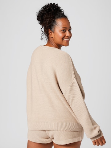 A LOT LESS Sweater 'Naja' in Beige