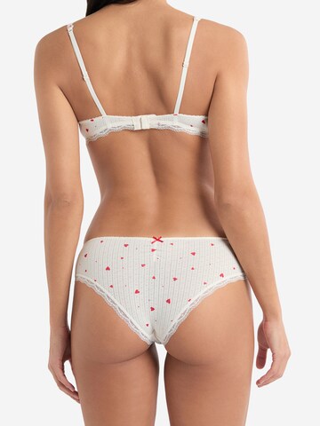 ETAM Boyshorts 'Vanity Gourman' in White