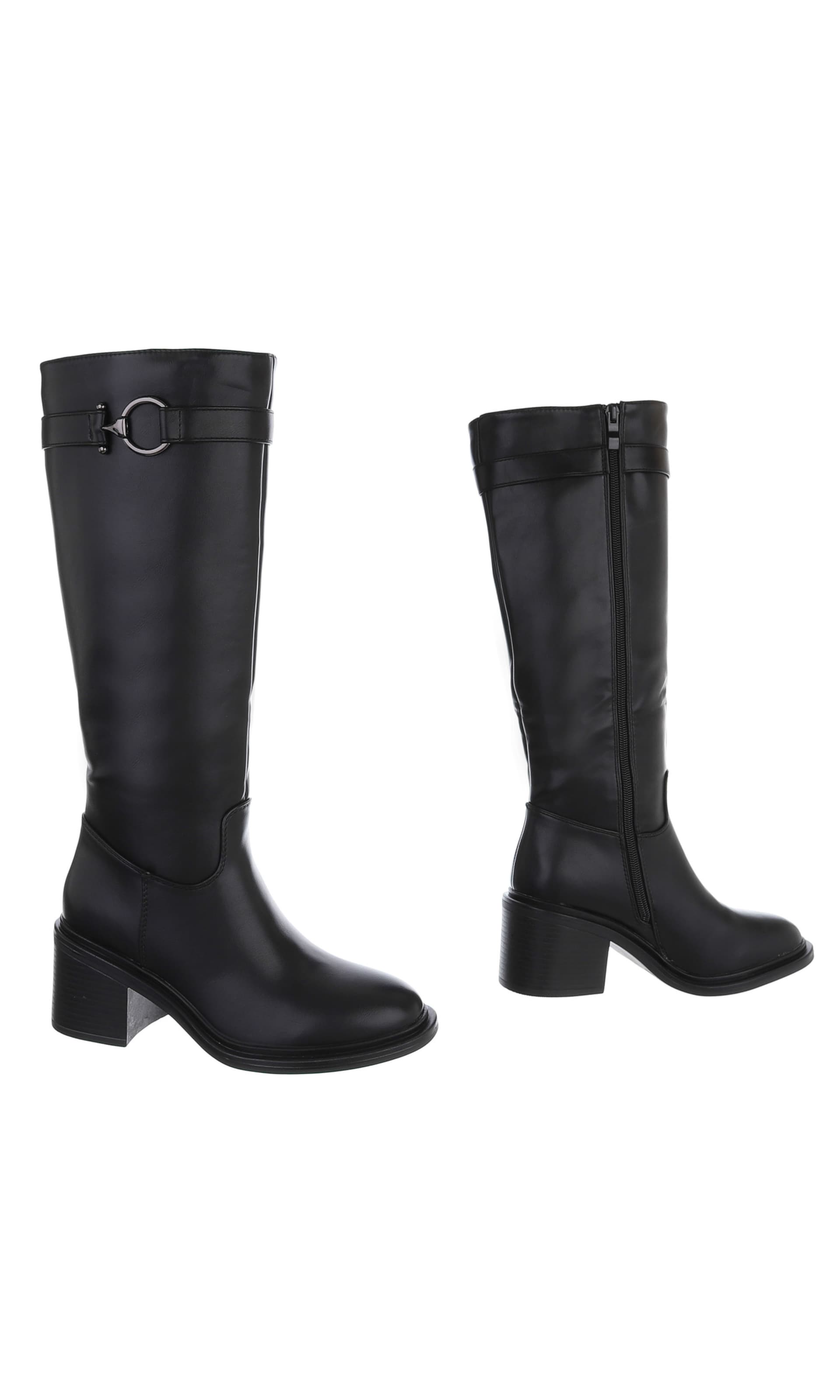 Ital-Design Boots in Black