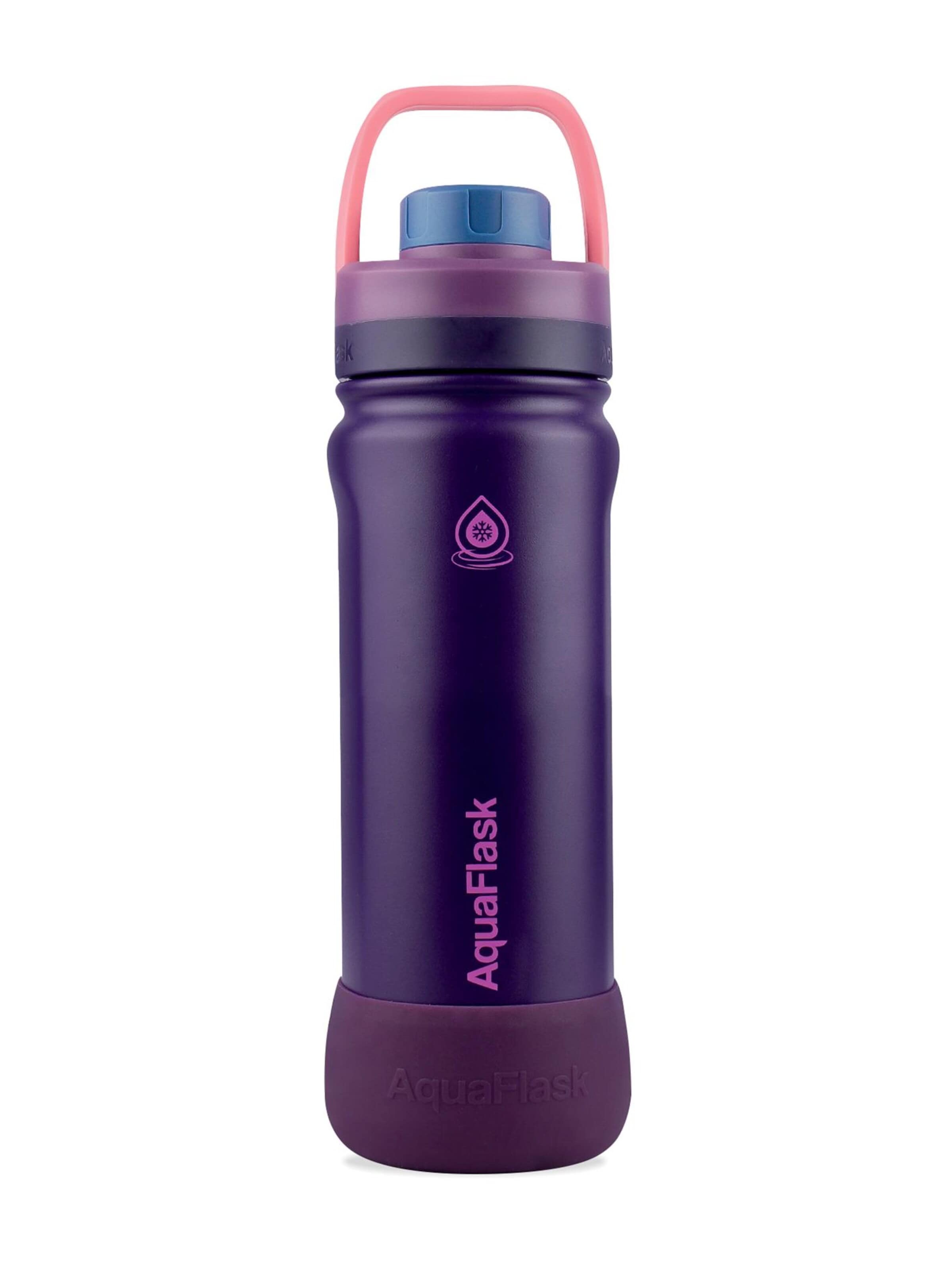 AquaFlask Láhev na vodu 'AquaFlask Termoláhev COLORWAVE 532 ml' – fialová: přední strana