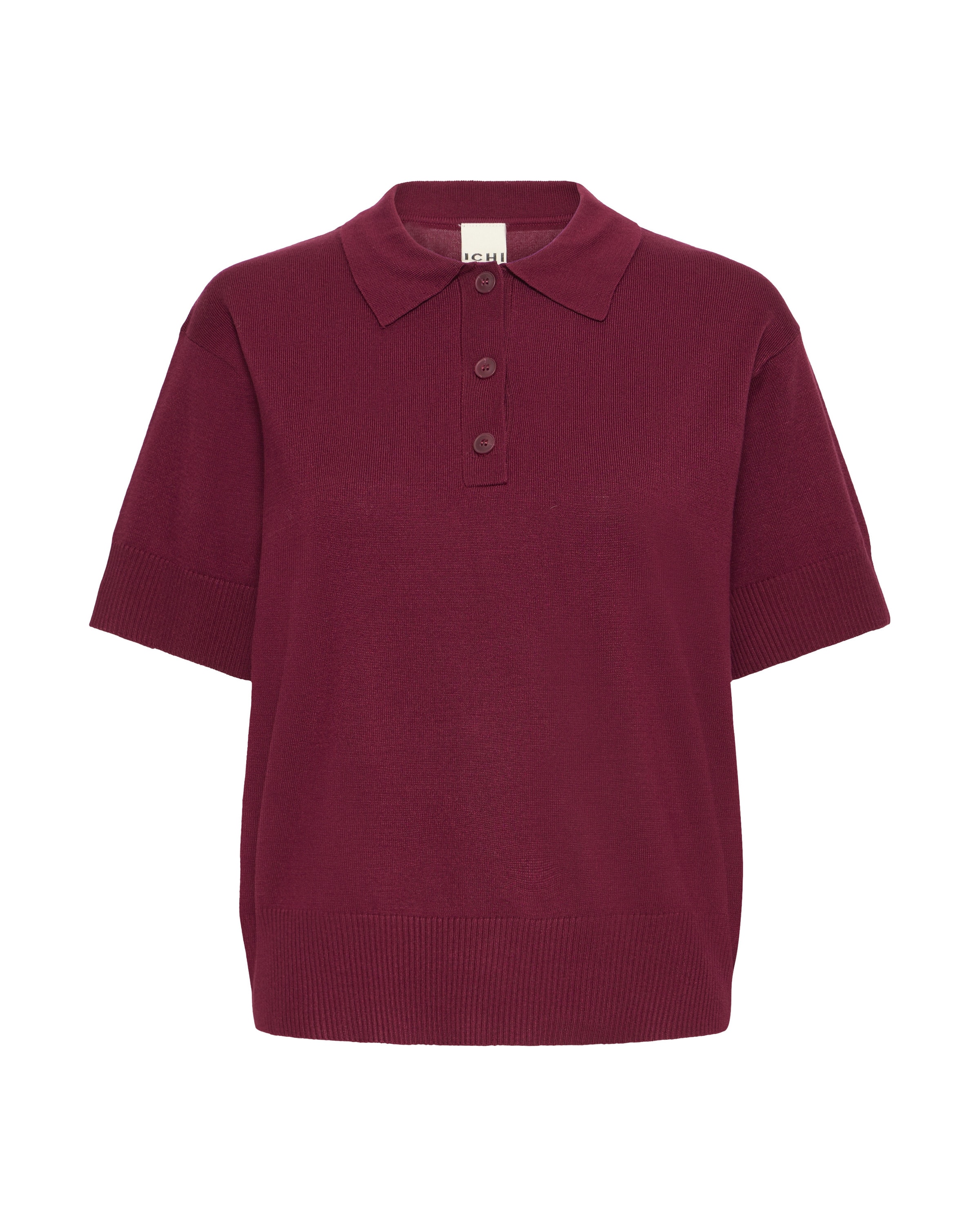 ICHI Shirt 'LULS' in Rot: Vorderseite