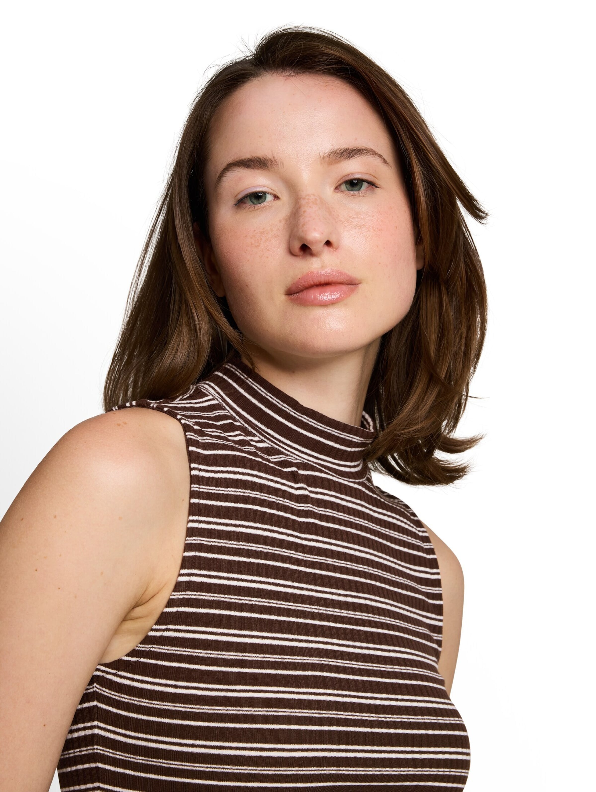 TOM TAILOR DENIM Top in Bruin