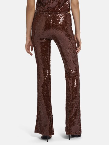 Nicowa Regular Broek 'EWINO' in Bruin