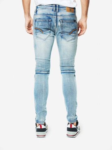 KOROSHI Slimfit Jeans i blå