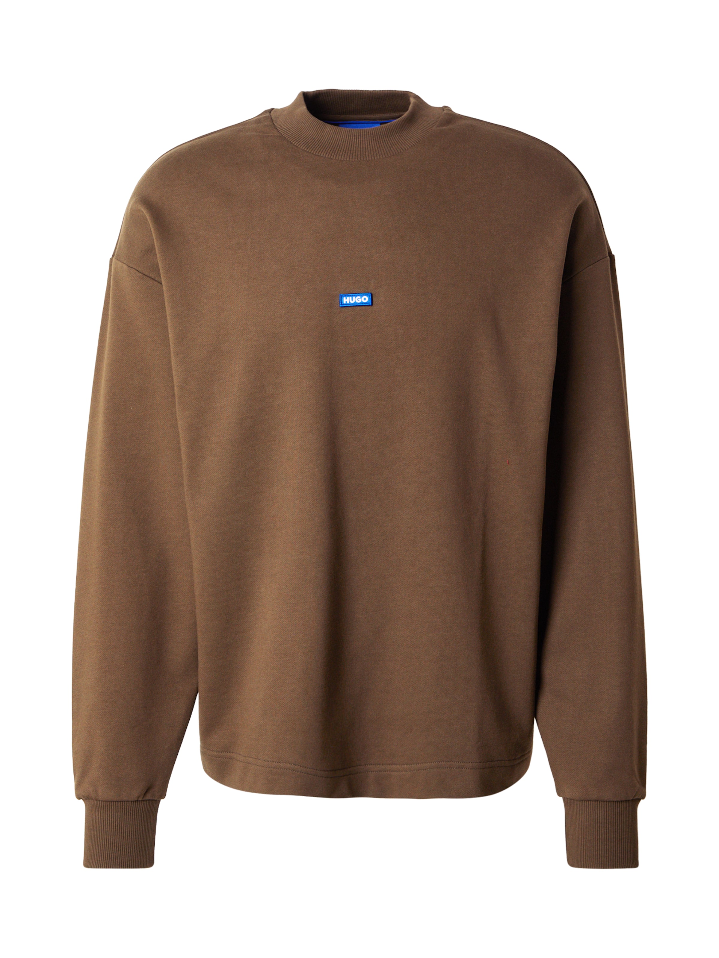 HUGO Μπλούζα φούτερ 'Nedro' σε καφέ: μπροστά