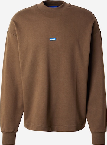 HUGO Bluzka sportowa 'Nedro' w kolorze brązowy: przód