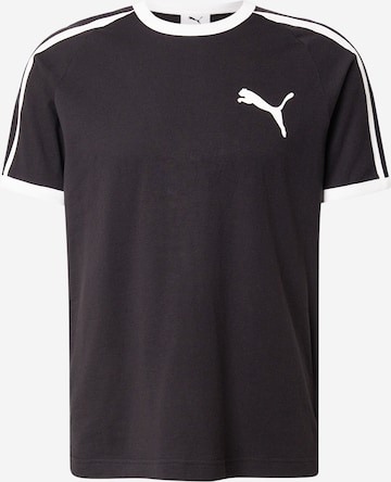 Maglietta 'T7 Big Cat Ringer' di PUMA in nero: frontale