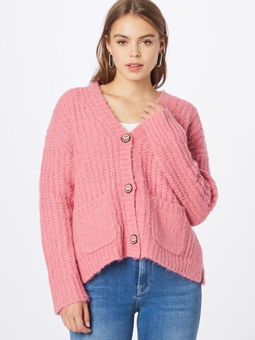 Giacchetta extra large di Frogbox in rosa: frontale
