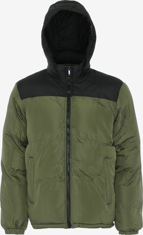 Veste d’hiver BRAELYN en vert : devant