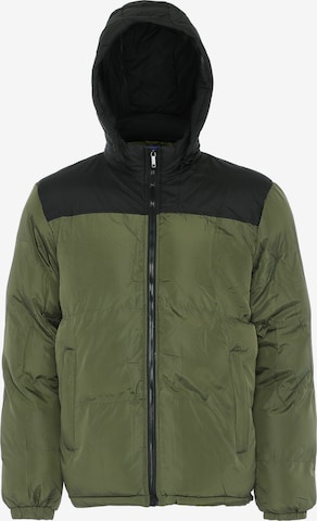 hoona Winter Jacket in Green: front