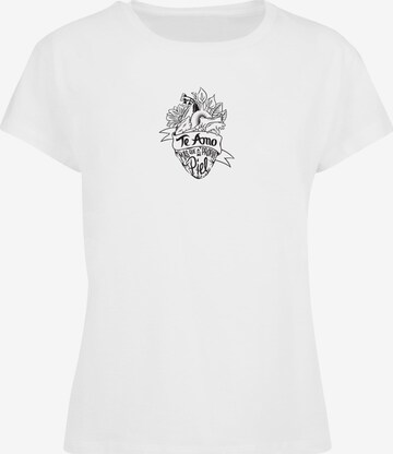 T-shirt Merchcode en blanc : devant