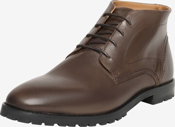 Henry Stevens Chukka Boots 'Wallace' in Bruin: voorkant