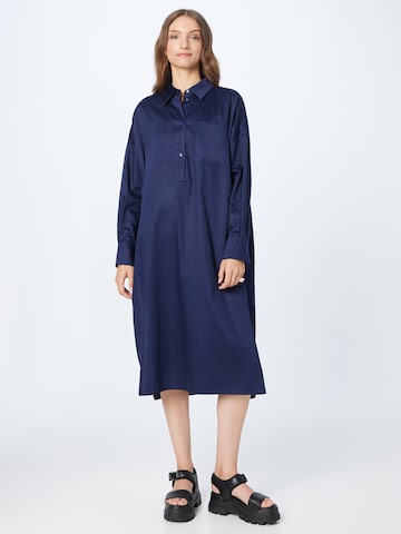 DRYKORN Blouse 'VARVIA' in Blauw: voorkant