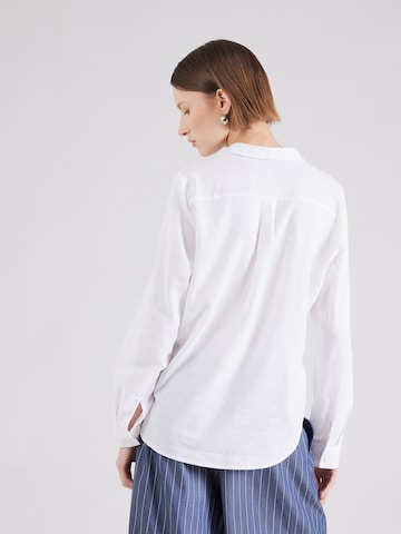 Camicia da donna 'LINN BUMPY' di VERO MODA in bianco