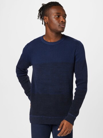 BLEND Sweater in Blue: front