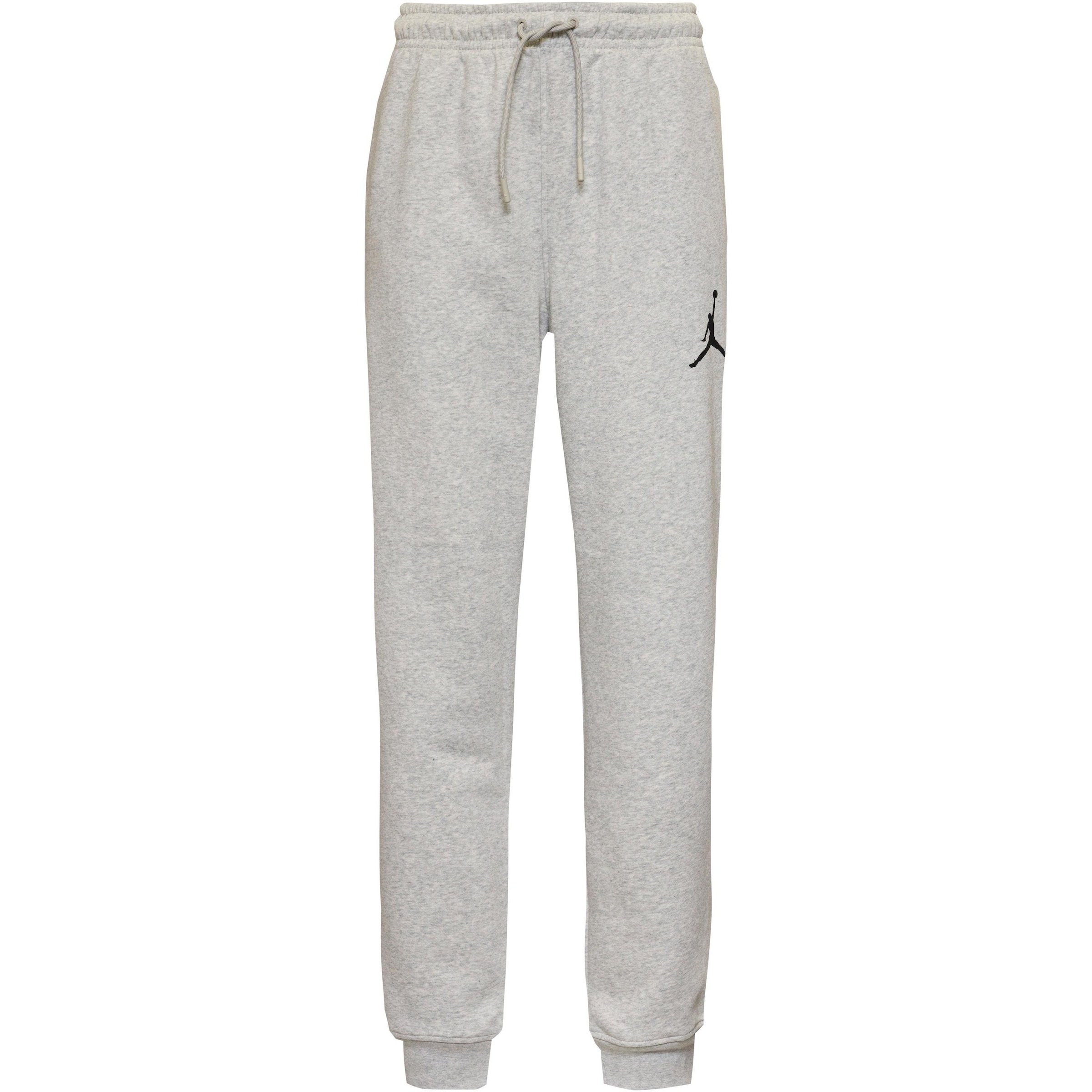 Jordan Tapered Workout Pants in Grey: front