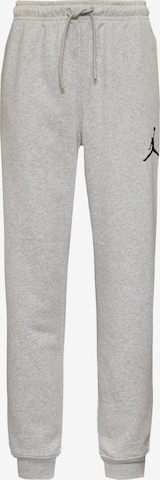 Jordan Tapered Workout Pants in Grey: front