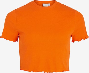 T-shirt VILA en orange : devant