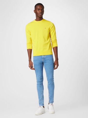 TOMMY HILFIGER - Pullover em amarelo