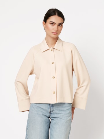 Blazer DESOTO en beige : devant